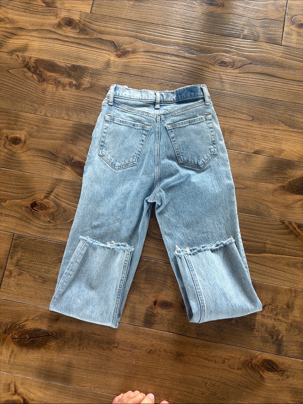 Abercrombie & Fitch The 90’s Strait Ultra High Rise Jeans - Size 0 - Picture 5 of 5